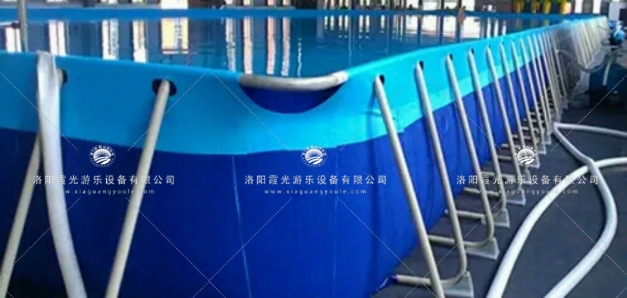 固安支架移动游泳池